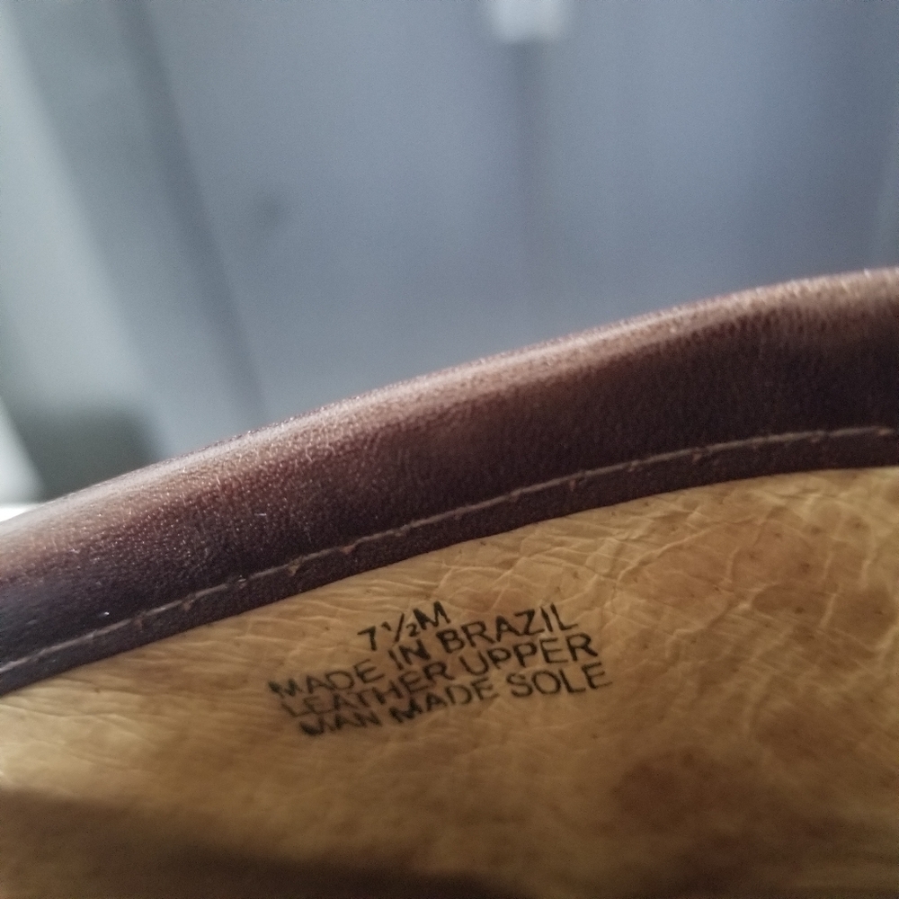 Michael Kors Womens Brown Suede Studded Wooden Mule Clogs Sz 7.5 - Picture 6 of 7